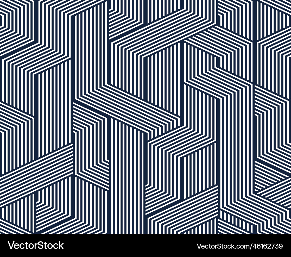 3d dimensional lined cubes seamless pattern 3d dimensional lined cubes seamless pattern vector image