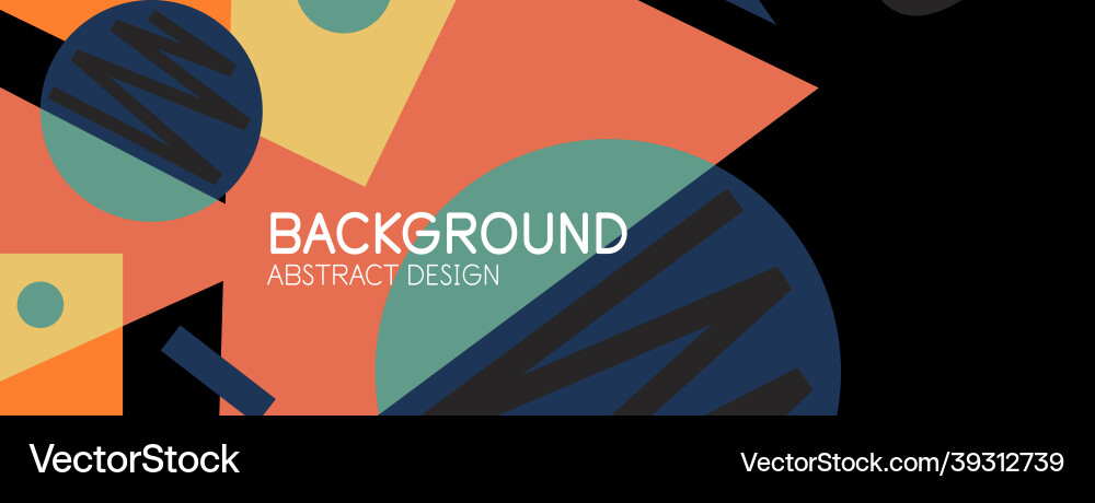 Abstract background with blocks lines geometric Abstract background with blocks lines geometric vector image