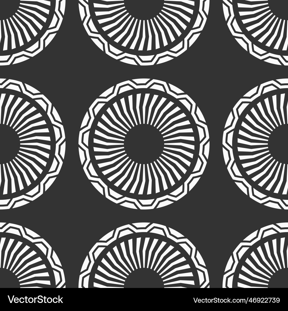 Abstract seamless pattern with round geometric Abstract seamless pattern with round geometric vector image