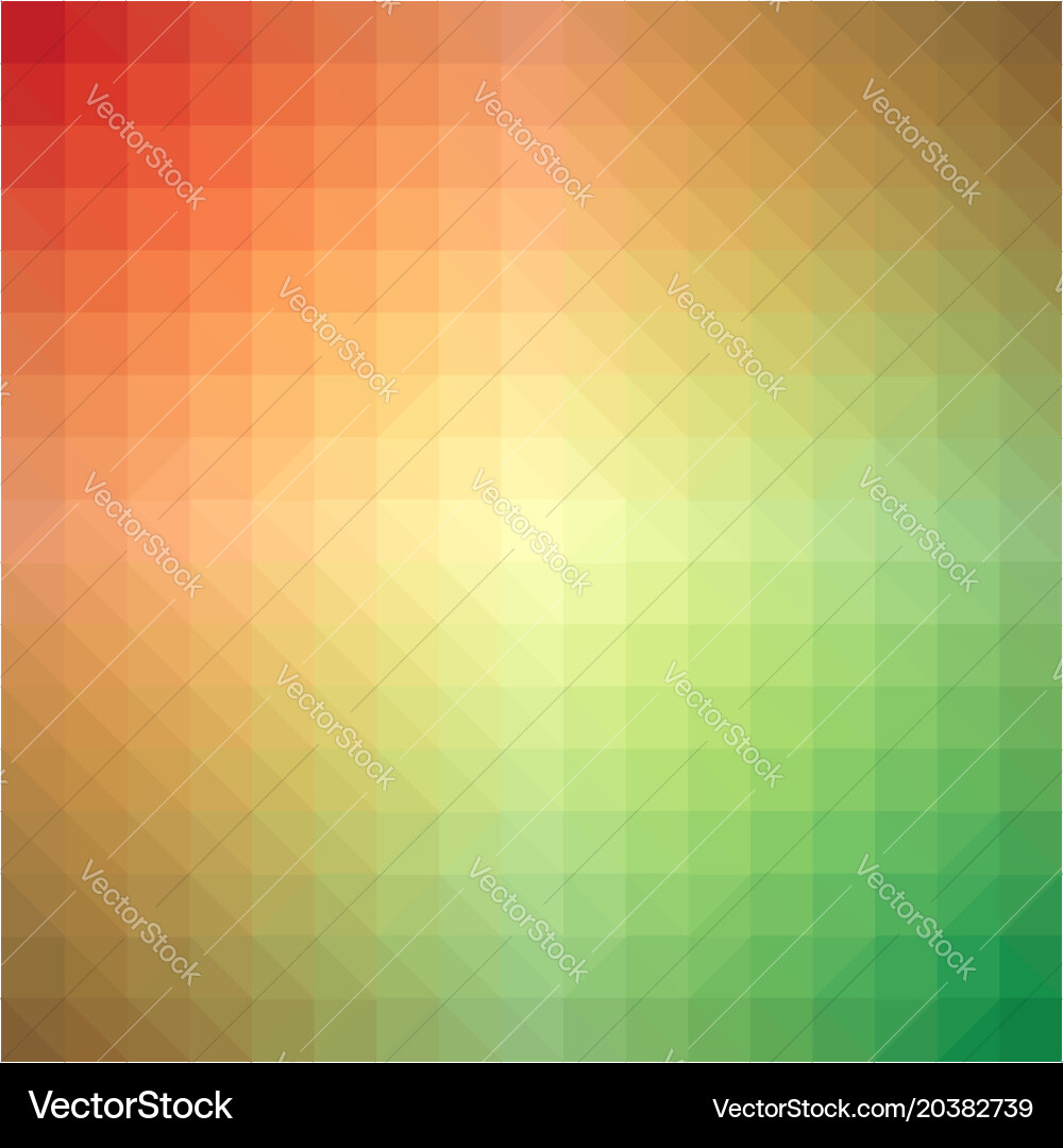 Light rainbow triangle gradient background vector image