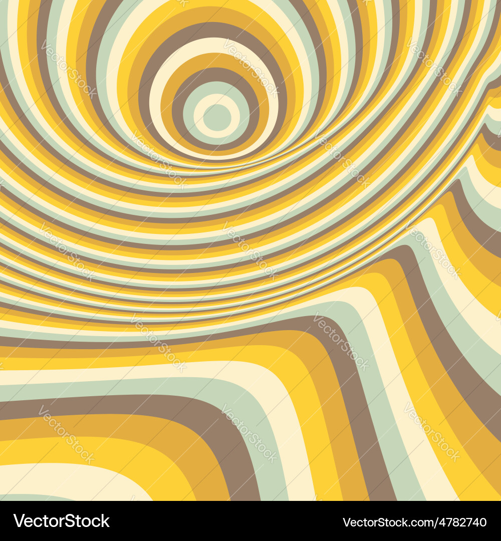 Abstract swirl background pattern with optical vector image