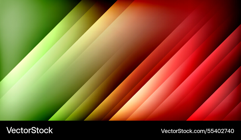 Dynamic shadow lines geometric shapes Vector Image