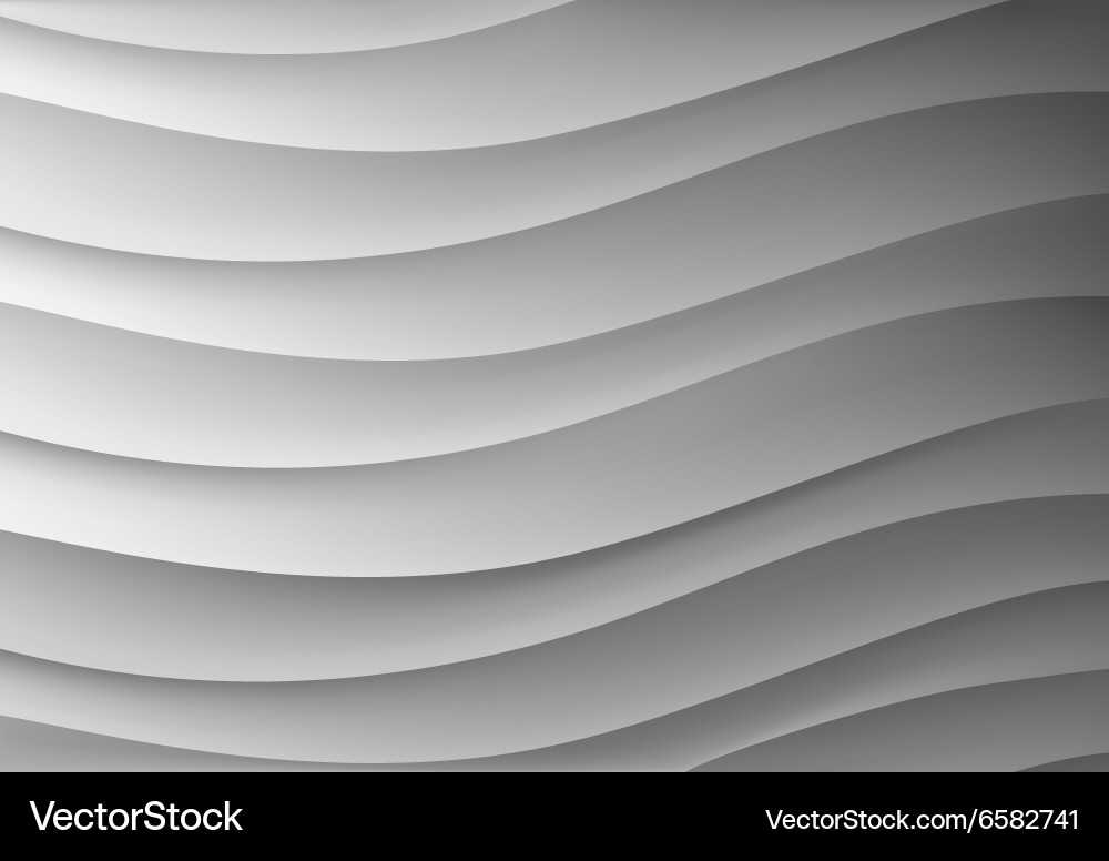 Background in the form of waves Vector Image