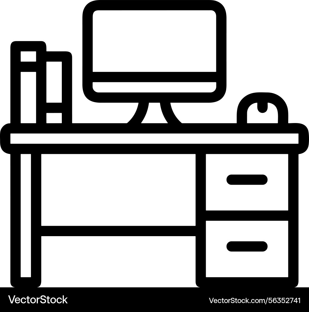 Computer icon symbol image Vector Image