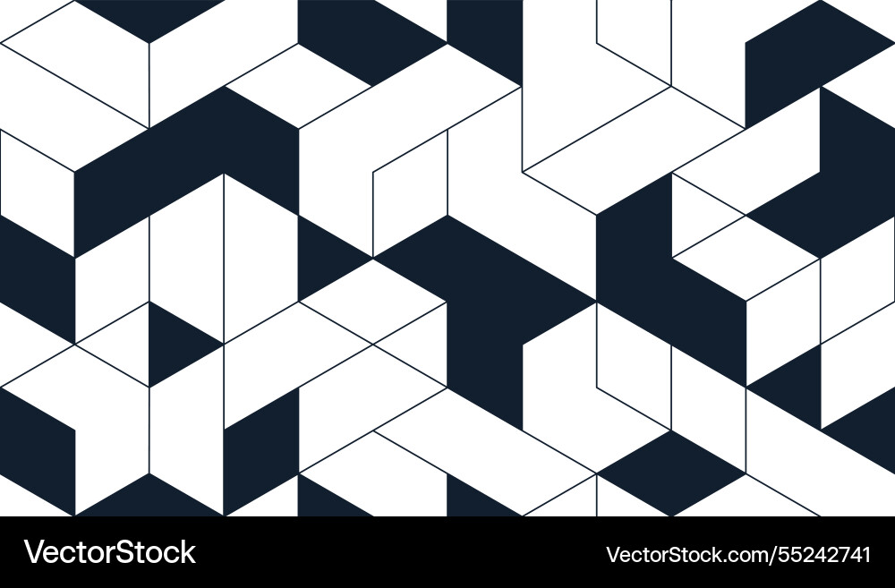 Cubes abstract architecture background Cubes abstract architecture background vector image