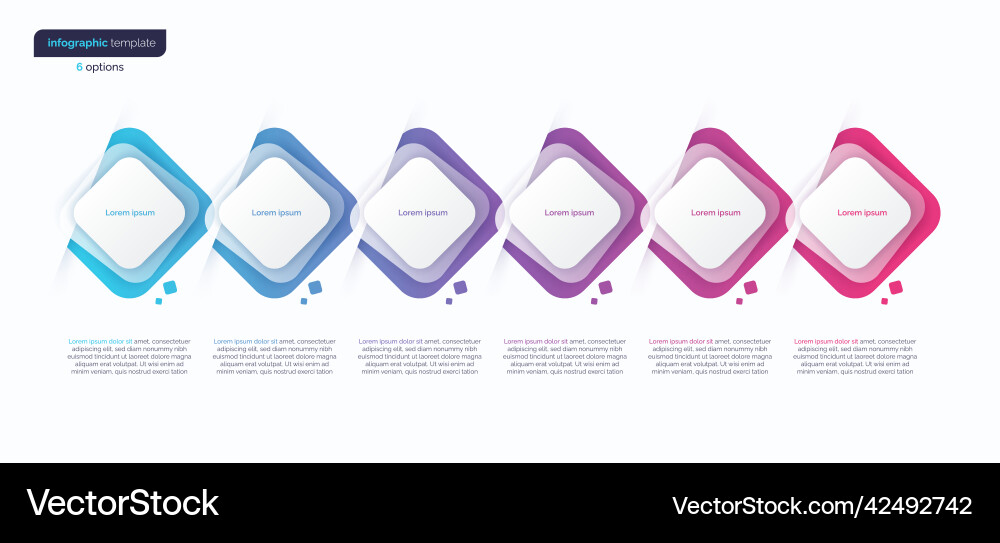 Abstract gradient minimalistic infographic Abstract gradient minimalistic infographic vector image