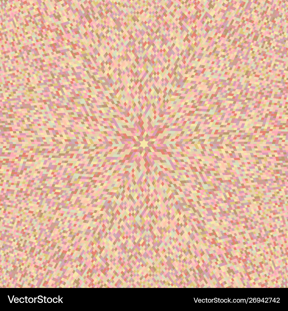 Geometrische hypnotische kreisförmige Fliesenmosaik Geometrische hypnotische kreisförmige Fliesenmosaik vektorbild