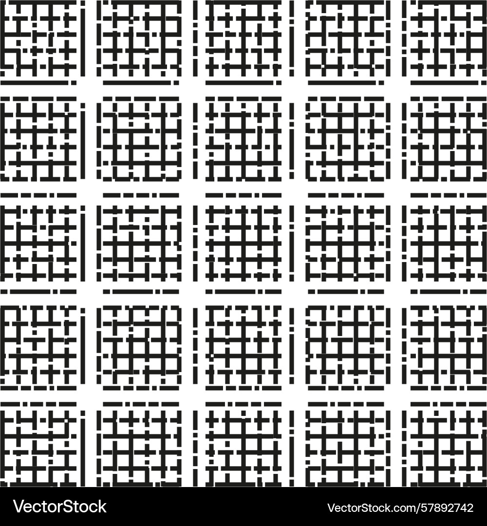 Grid square pattern geometric design abstract Grid square pattern geometric design abstract Vector Image