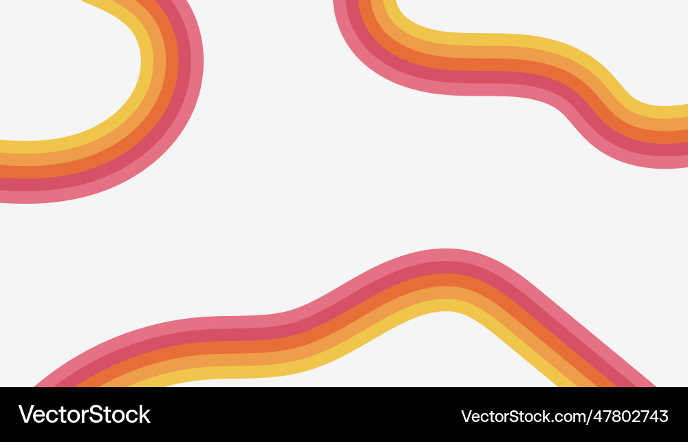 Abstract groovy background with copy space Abstract groovy background with copy space vector image