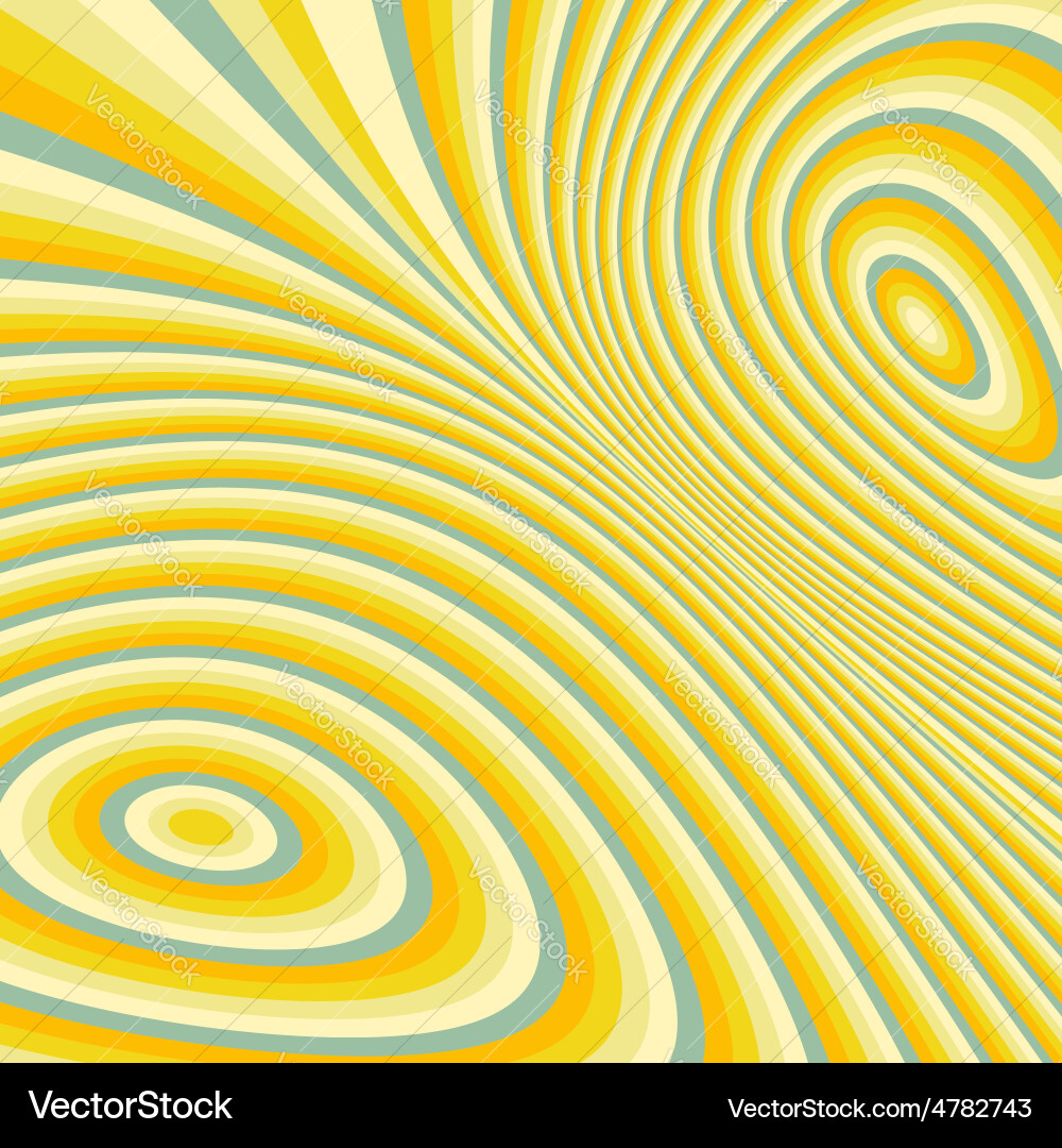 Abstract swirl background pattern with optical vector image