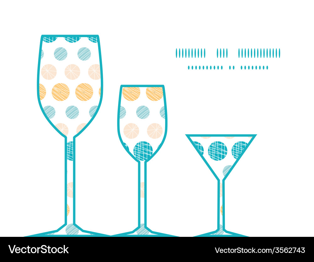 Abstract Wine Pattern with Stripes Vector Image
