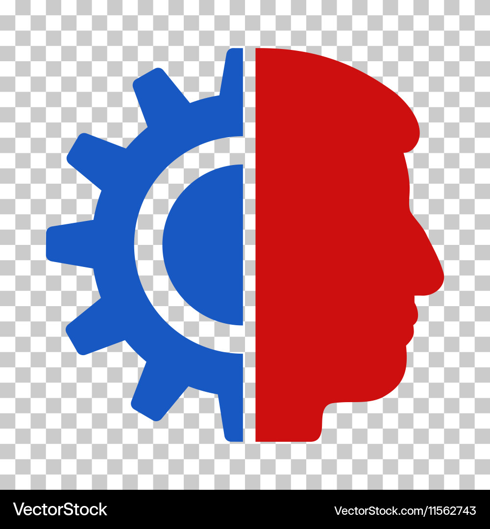 Android robotics icon Vector Image
