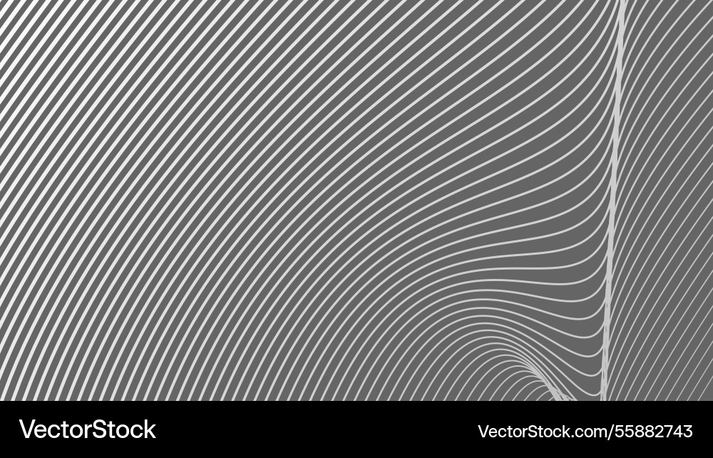 Grey and line abstract background for backdrop Vector Image