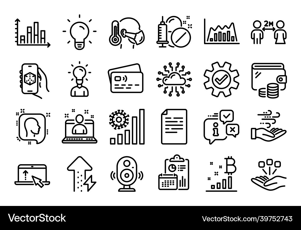 Set of bitcoin graph best manager Set of bitcoin graph best manager Vector Image