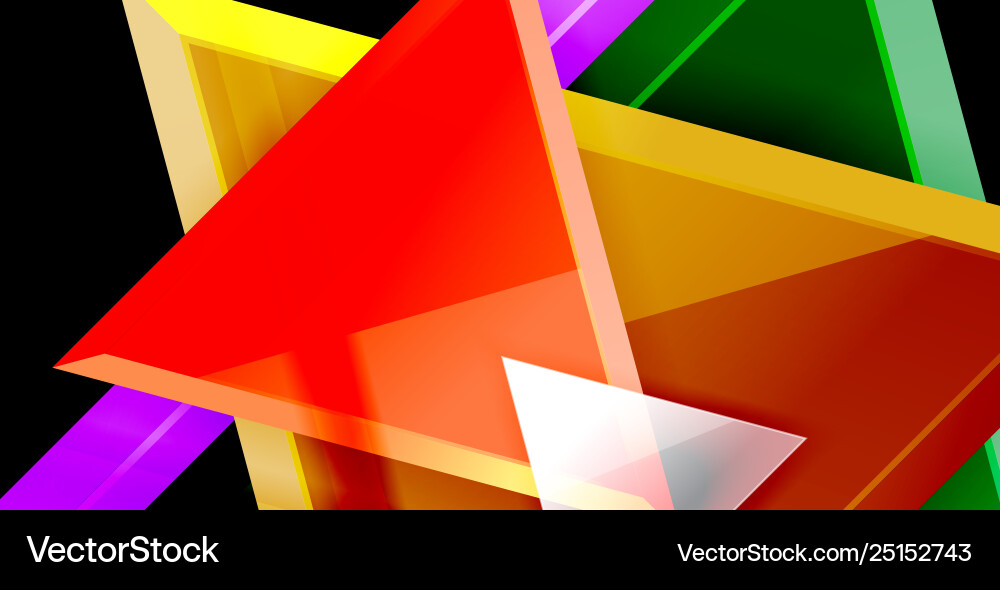 Triangle abstract background Triangle abstract background Vector Image