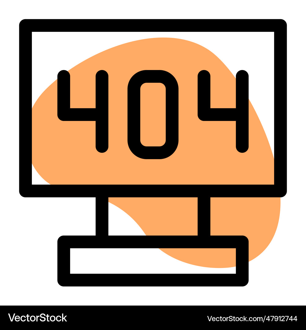 404 a language for system error Vector Image