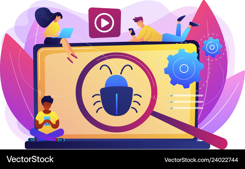 Beta testing concept Beta testing concept Vector Image