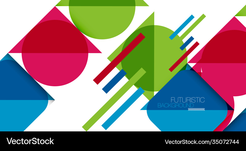 Clean minimal geometric abstract background Clean minimal geometric abstract background Vector Image