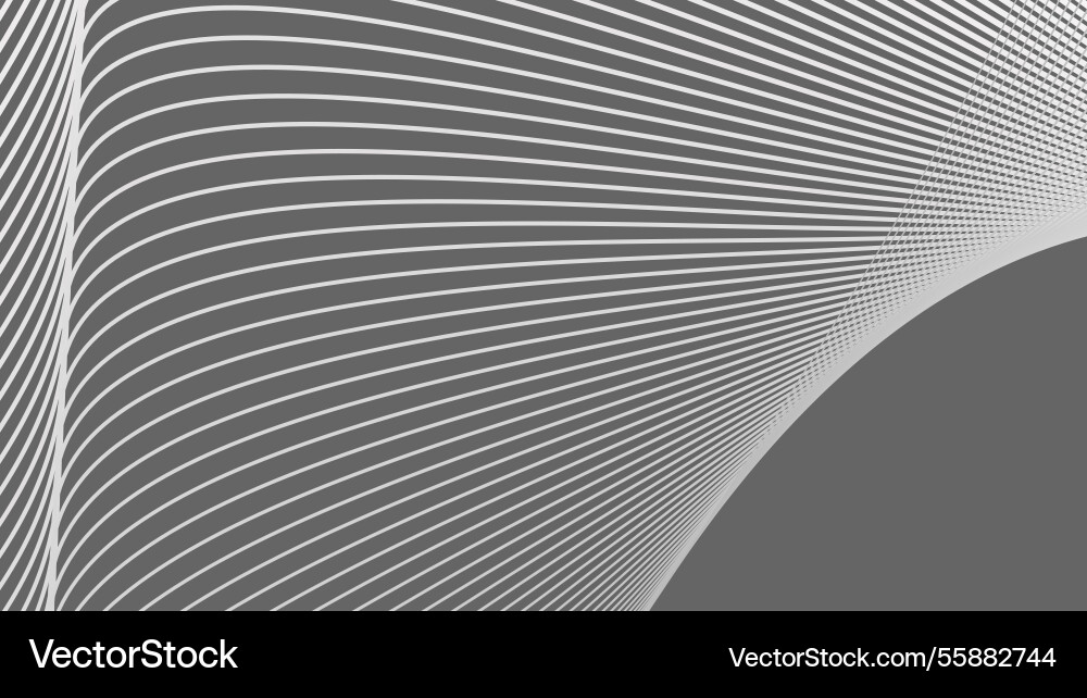 Grey and line abstract background for backdrop Vector Image
