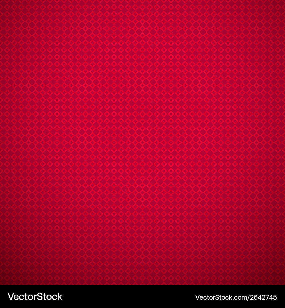 Bold Red Tiling Pattern Vector Image
