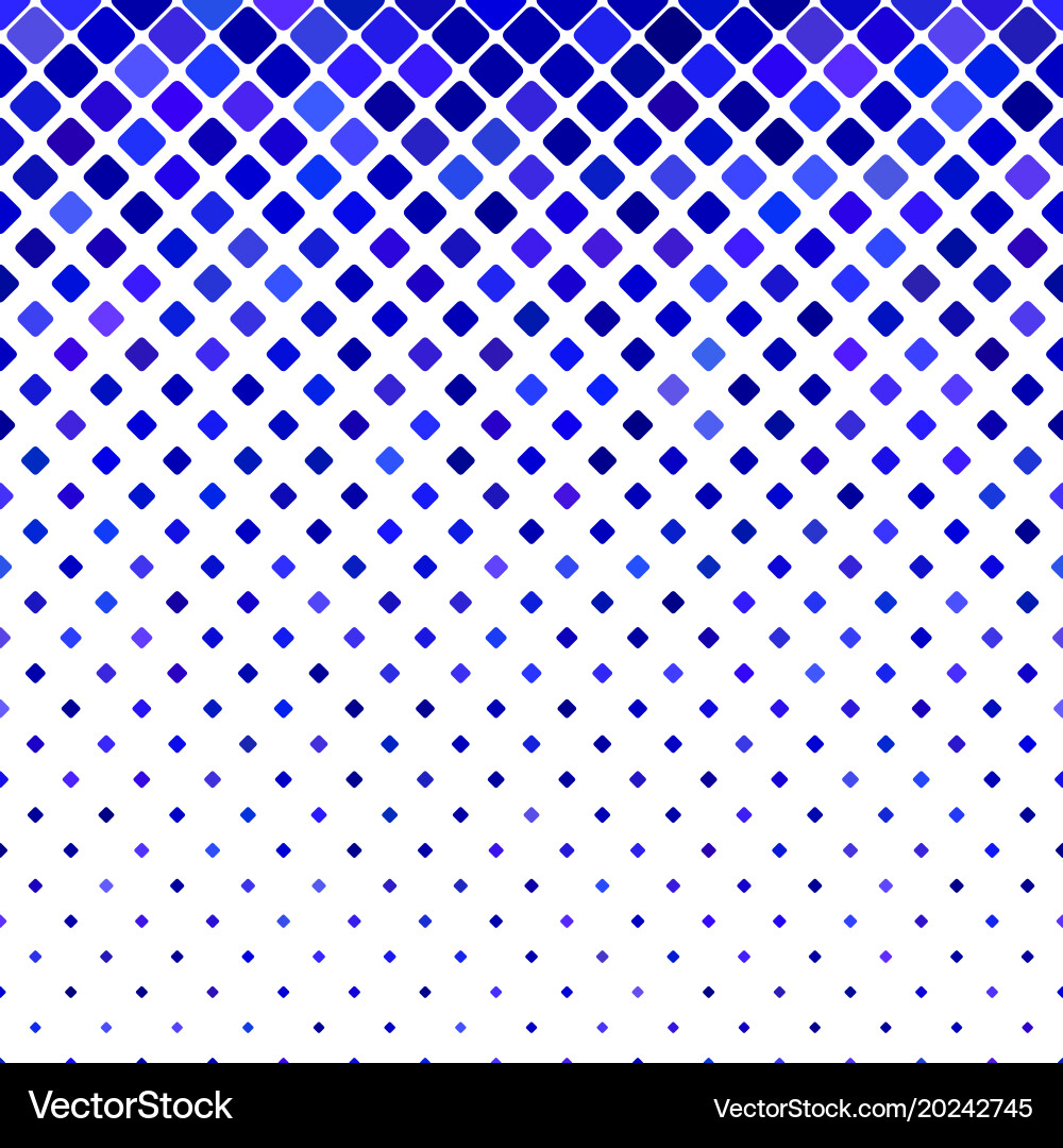 Geometric diagonal rounded square pattern vector image