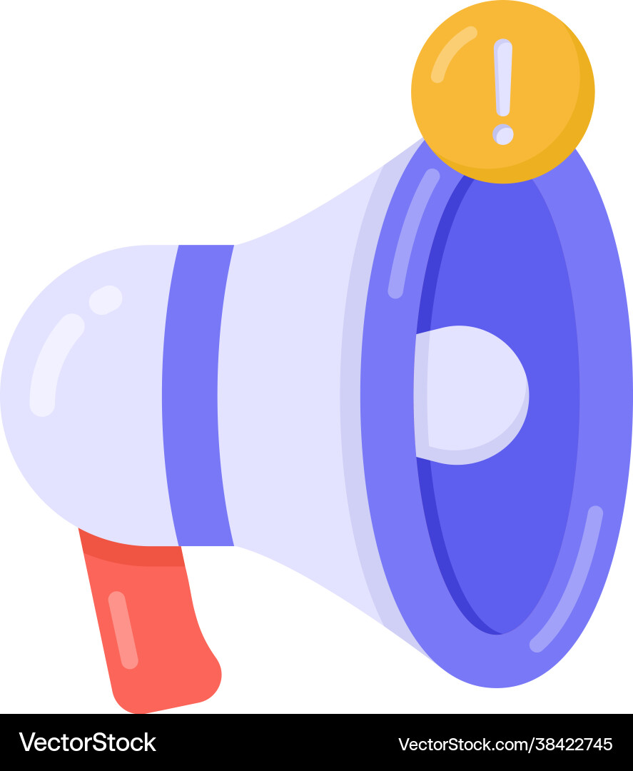 Loudspeaker error Vector Image
