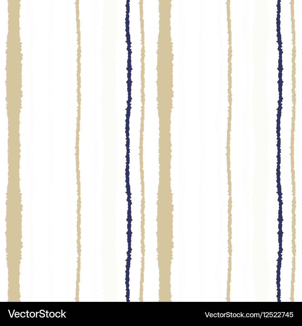 Seamless strip pattern vertical lines with torn vector image