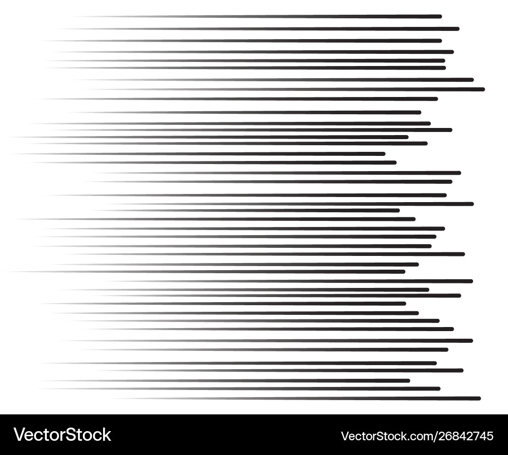 Speed Lines - Dynamic Motion Pattern vector image