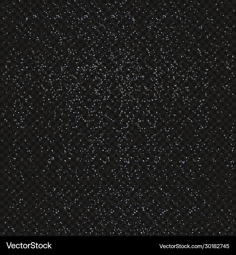 Winter landscape with falling snow Royalty Free Vector Image