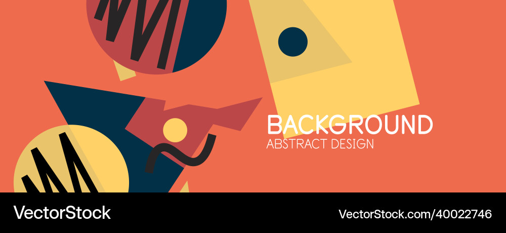Abstract background with blocks lines geometric Abstract background with blocks lines geometric vector image