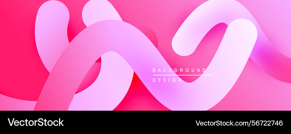 Abstract pink waves create flowing design soft Abstract pink waves create flowing design soft vector image