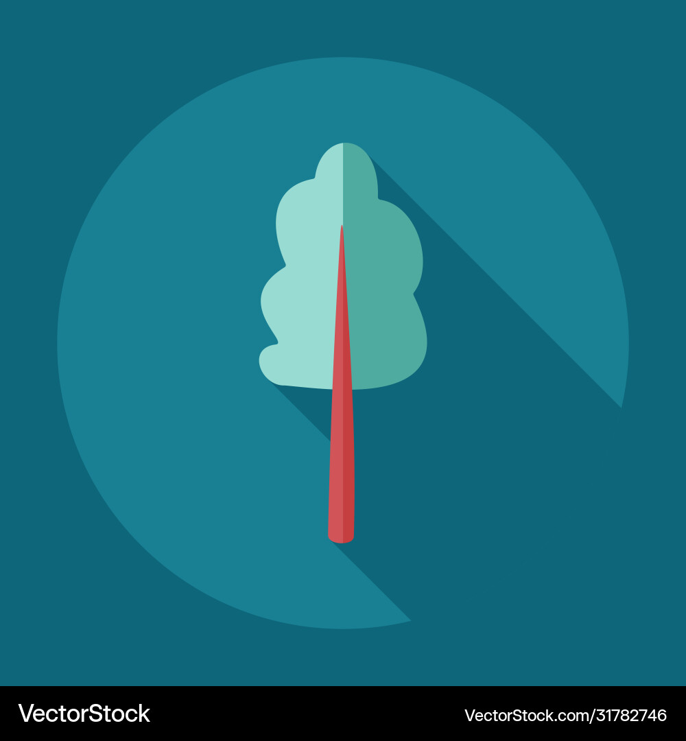 Flat modern design with shadow icons maple Flat modern design with shadow icons maple vector image