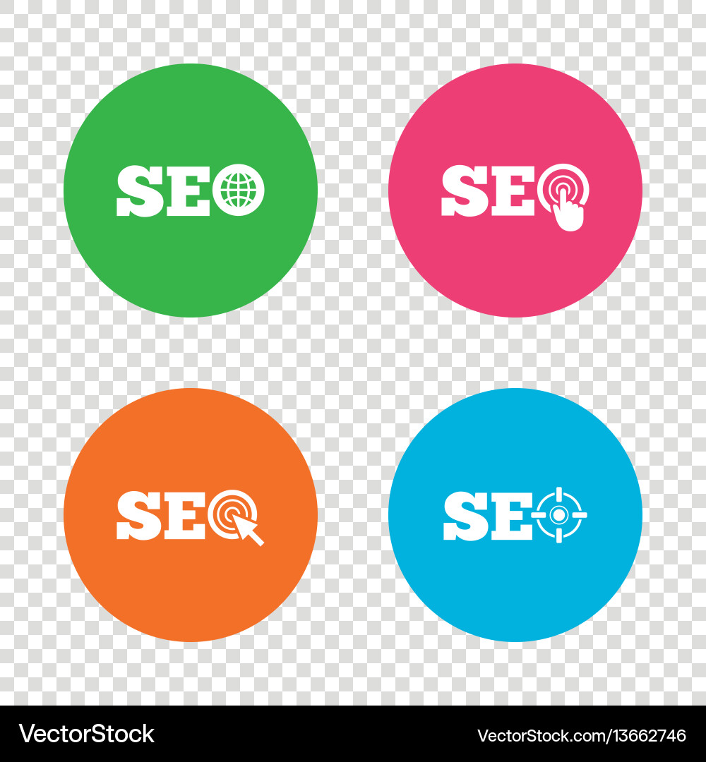 Seo Icons Suchmaschinenoptimierung Symbole Seo Icons Suchmaschinenoptimierung Symbole vektorbild