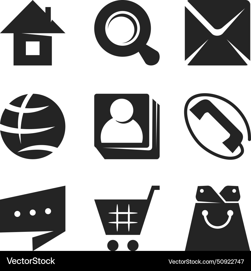 Computer and mobile icon set icons for web design Computer and mobile icon set icons for web design vector image