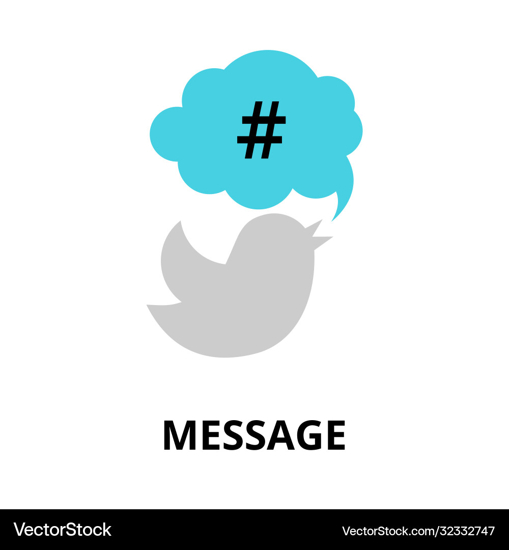 Concept message for graphic and web design Concept message for graphic and web design vector image