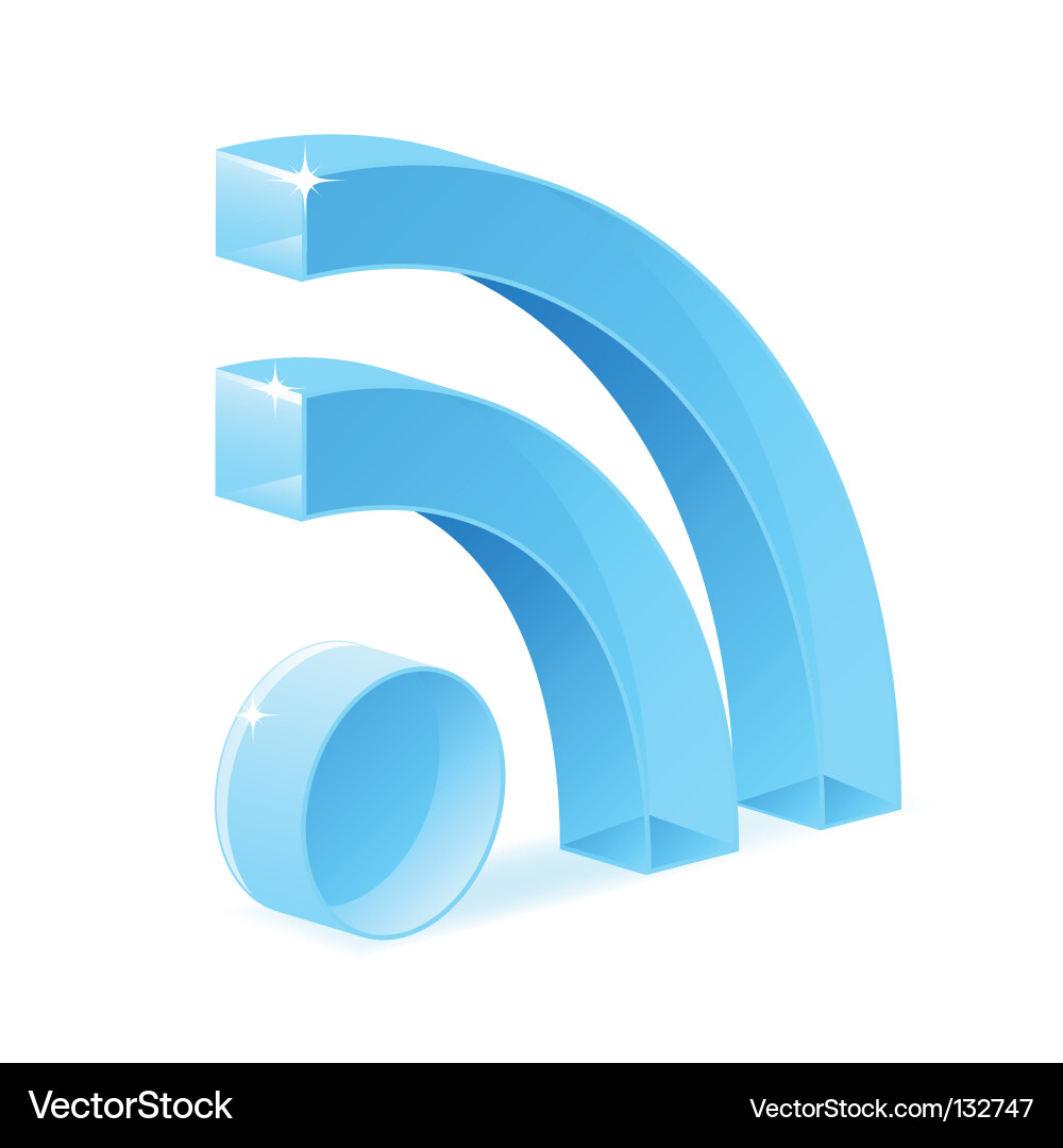 Rss symbol Vector Image