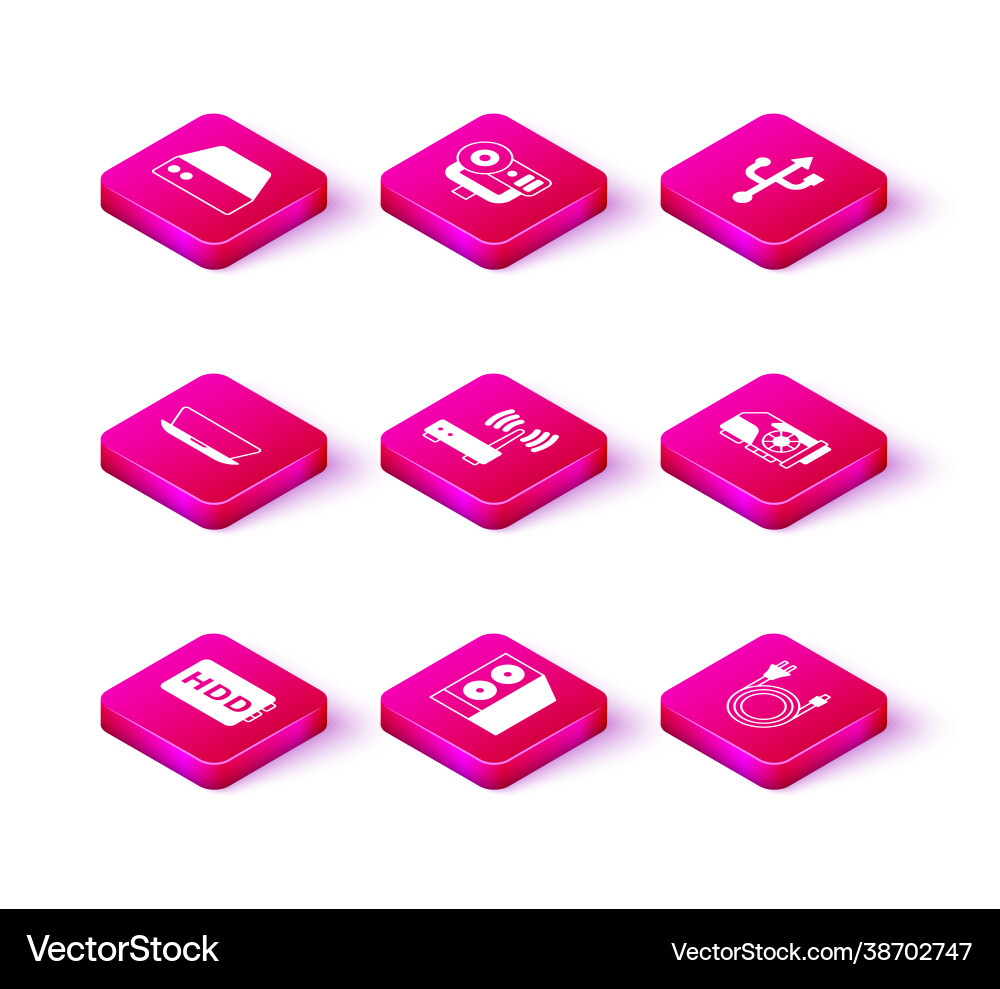 Set hard disk drive hdd case computer laptop Set hard disk drive hdd case computer laptop vector image