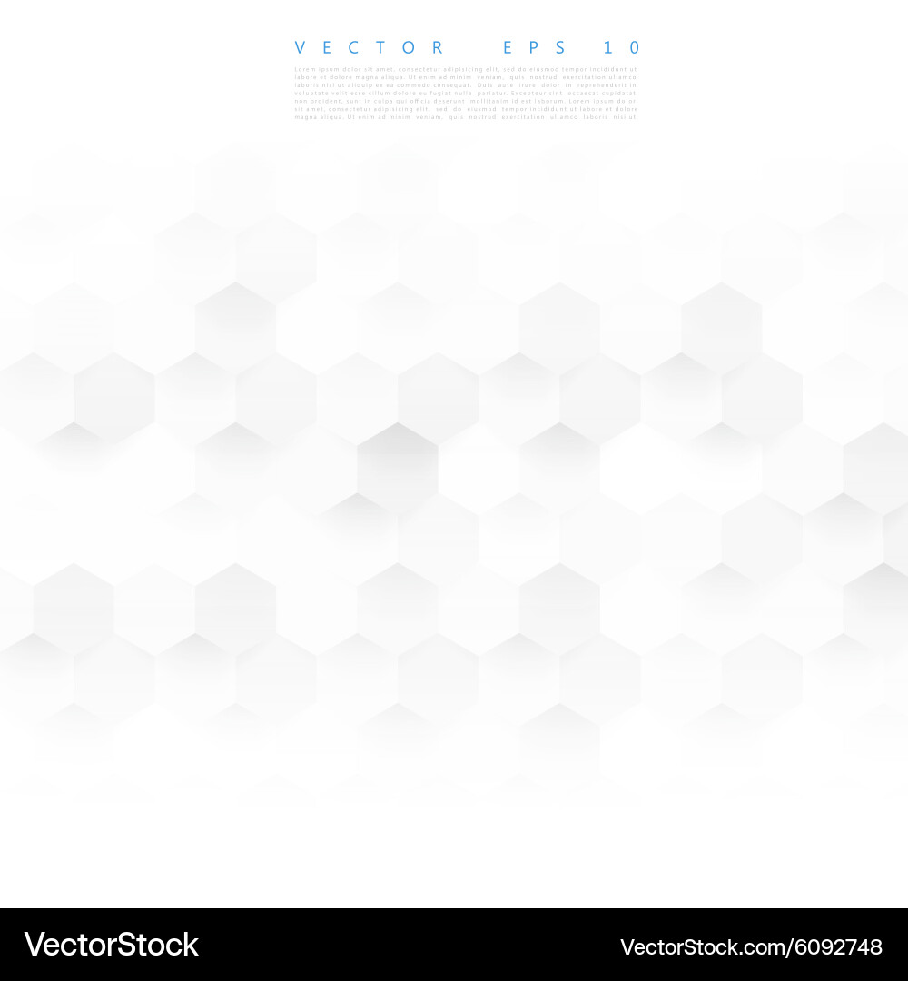 Abstract color 3d hexagonal vector image