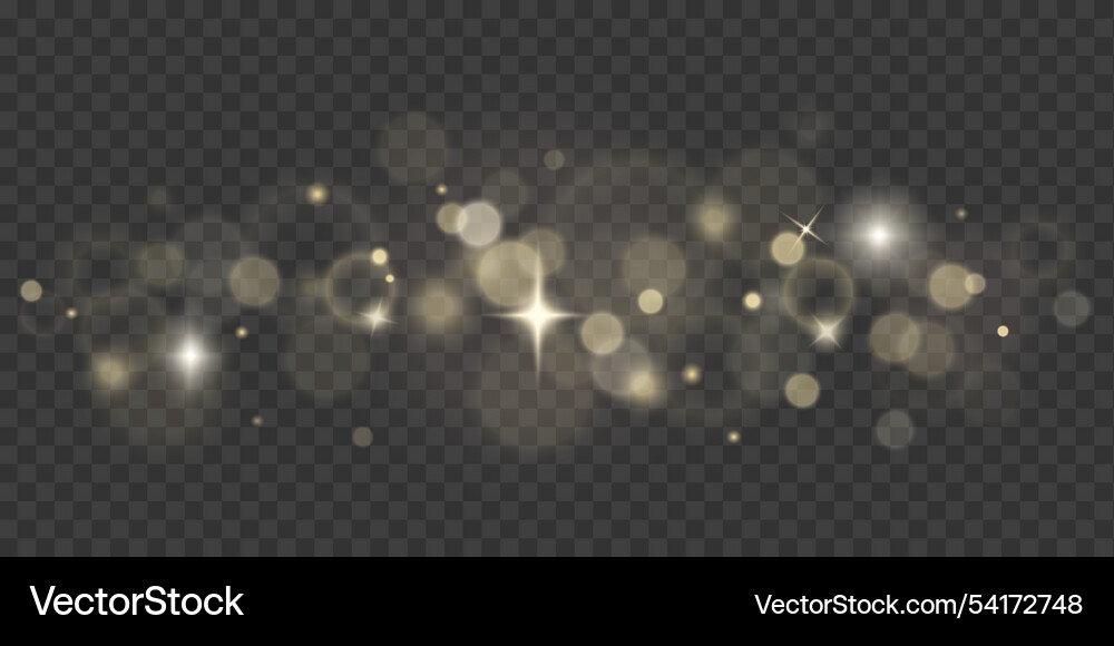 Bokeh light effect background with abstract stars Bokeh light effect background with abstract stars vector image