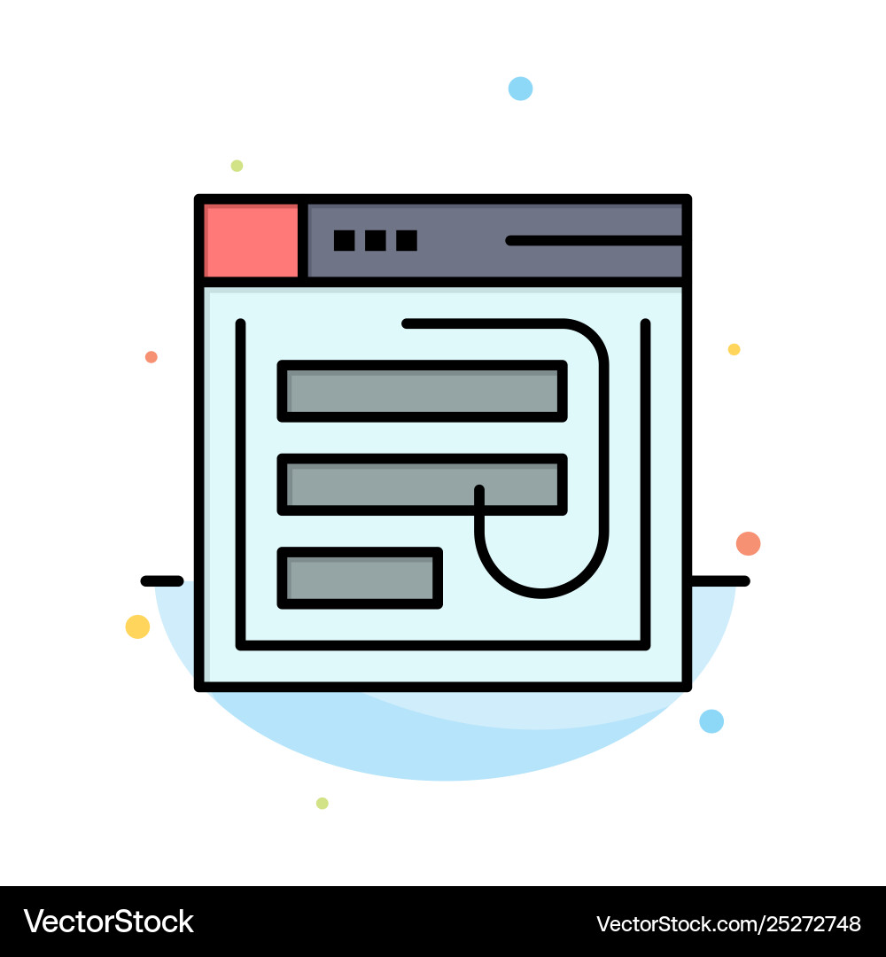 Email hack internet password phishing web website vector image