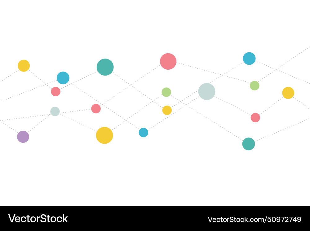 Abstract background of interrelated particles Abstract background of interrelated particles vector image