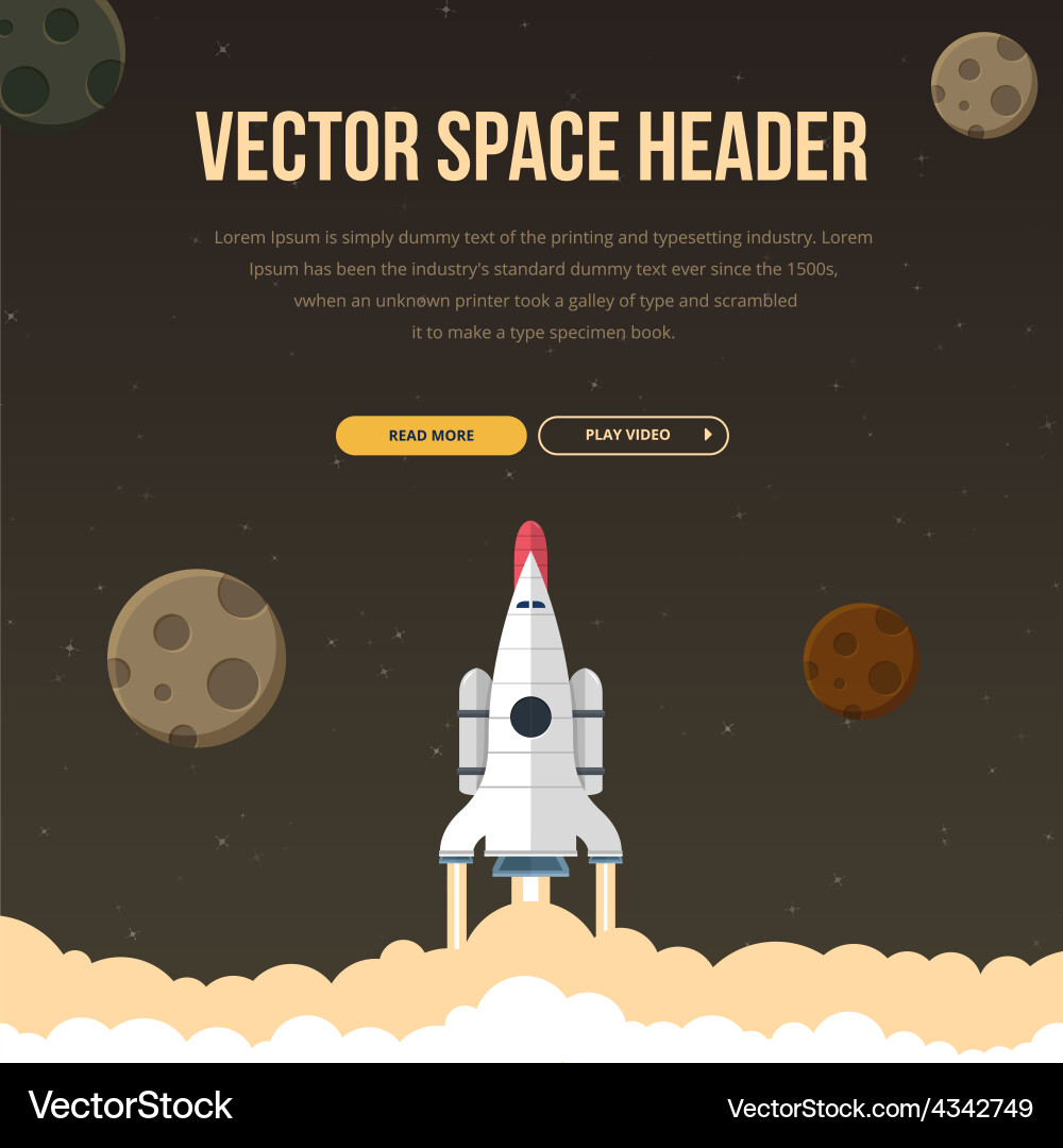 Flat concept for web development vector image