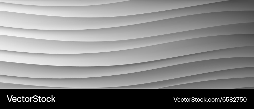Background in the form of waves Vector Image