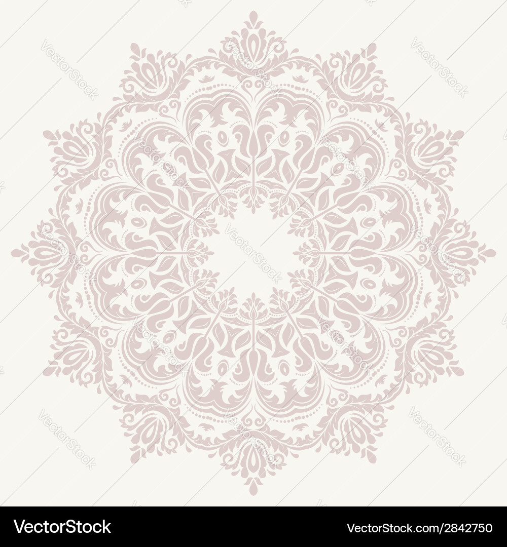 Orient seamless pattern abstract background vector image