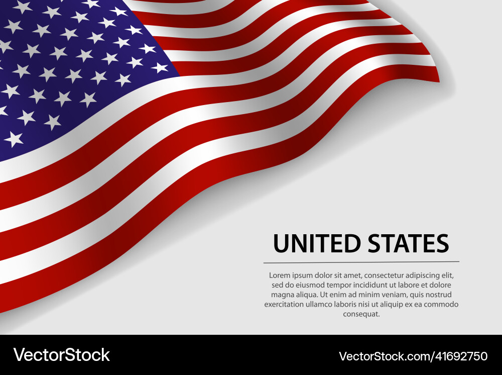 Stars and Stripes Wave vector image