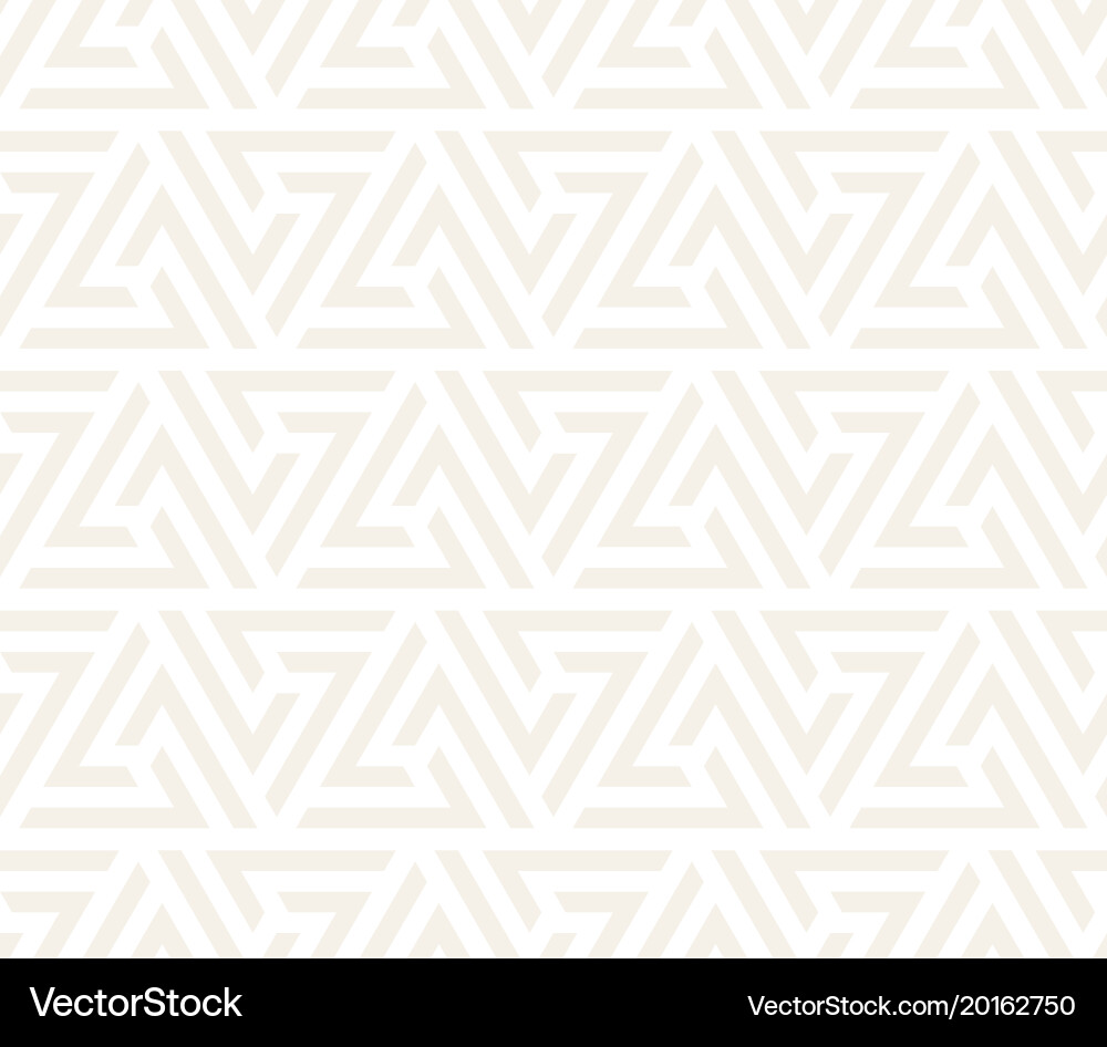 Subtle Geometric Triangle Pattern vector image