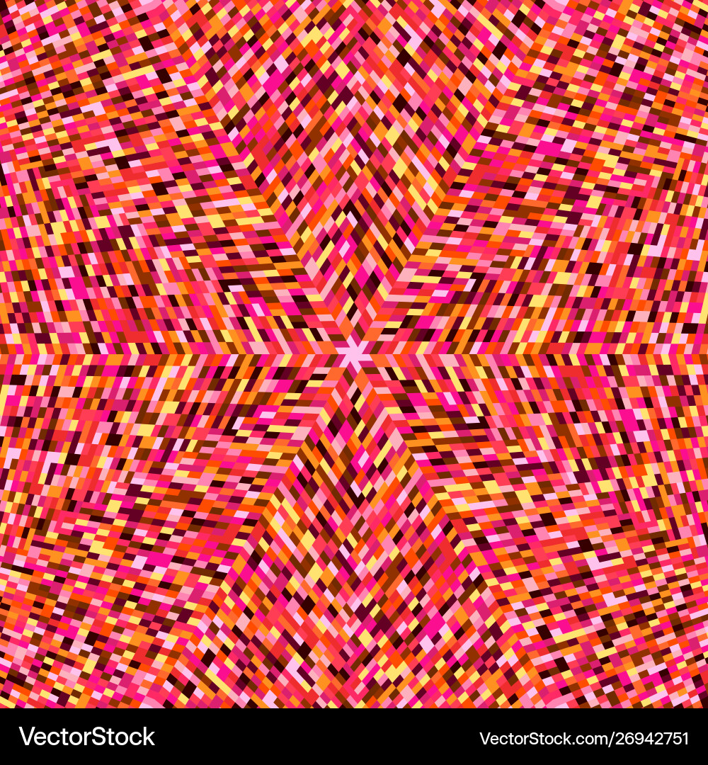Dynamic round tiled pattern mosaic background Dynamic round tiled pattern mosaic background vector image