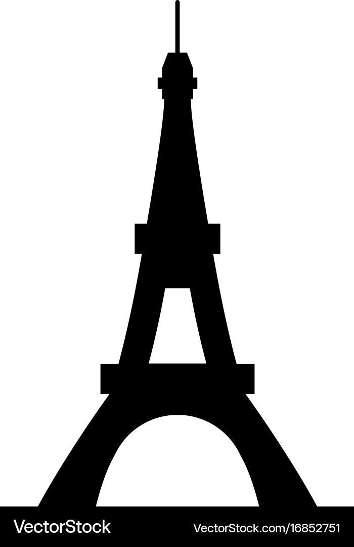 Eiffel tower Vector Image