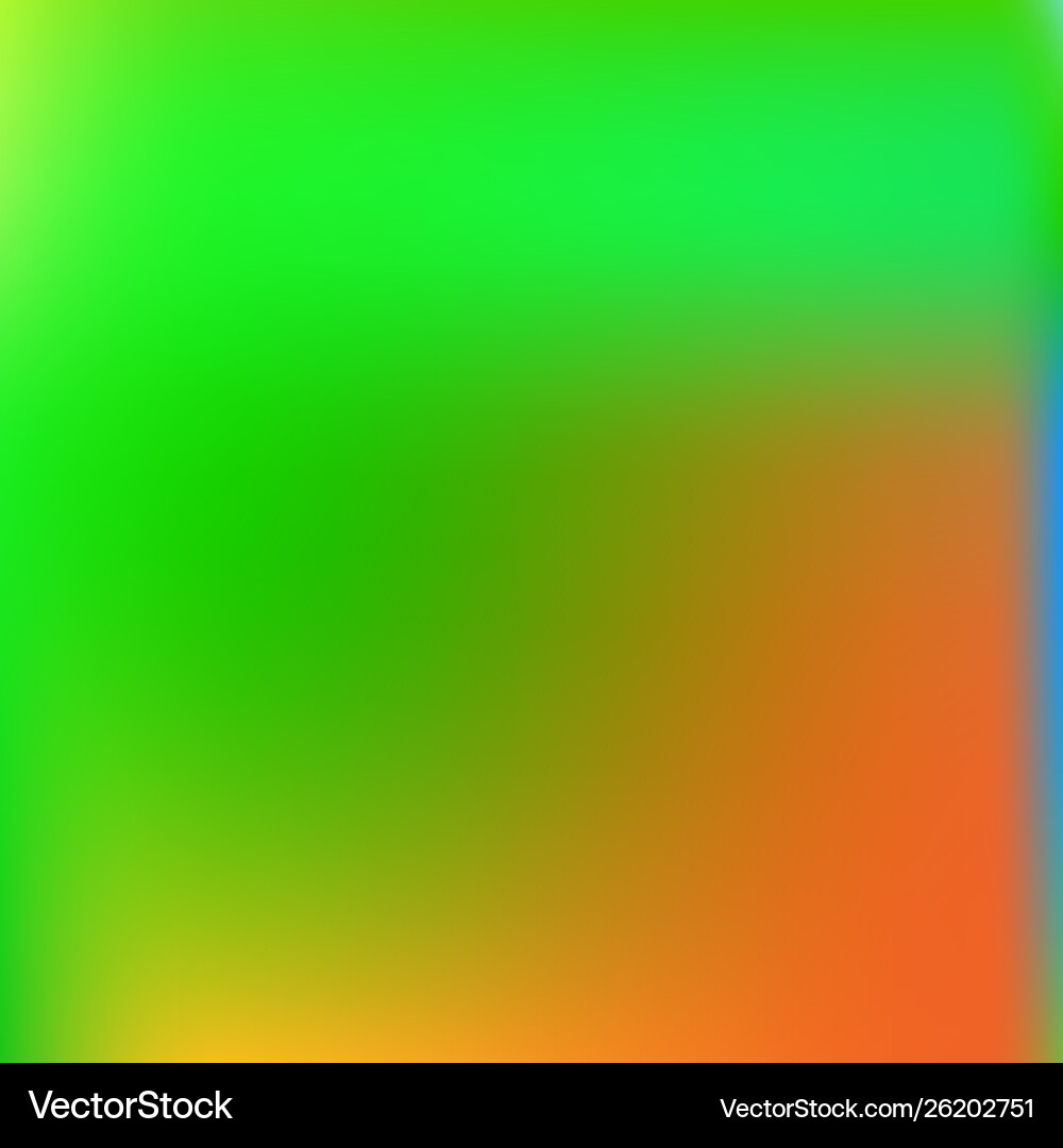 Gradient mesh painted in different colors vector image