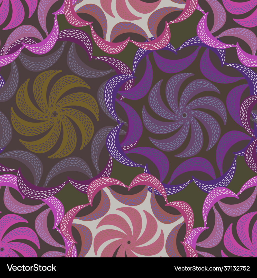 Seamless pattern colorful design abstract Vector Image